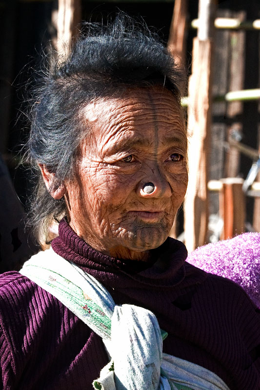  Apatani woman near Ziro